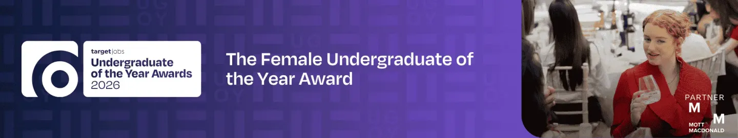 The Female Undergraduate of the Year Award 2026 image