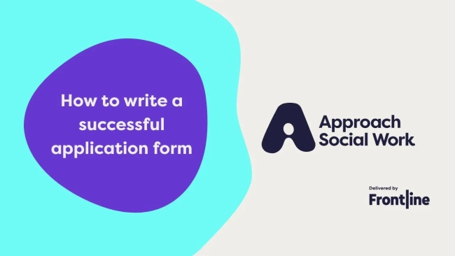 Thumbnail image for How to write a successful application form | Approach Social Work