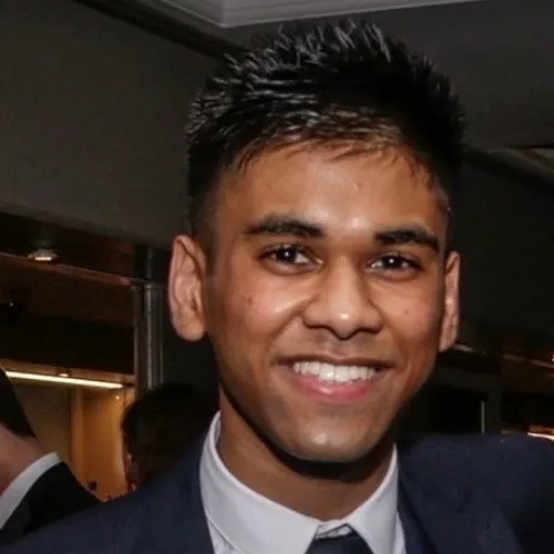 Photo of a male smiling