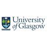 Logo of the University of Glasgow featuring a shield with a book, bell, fish, and bird, and the Latin motto "Via, Veritas, Vita"