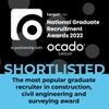 Shortlisted - The most popular graduate recruiter in construction, civil engineering and surveying award