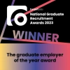 Winner - The graduate employer of the year award 2023