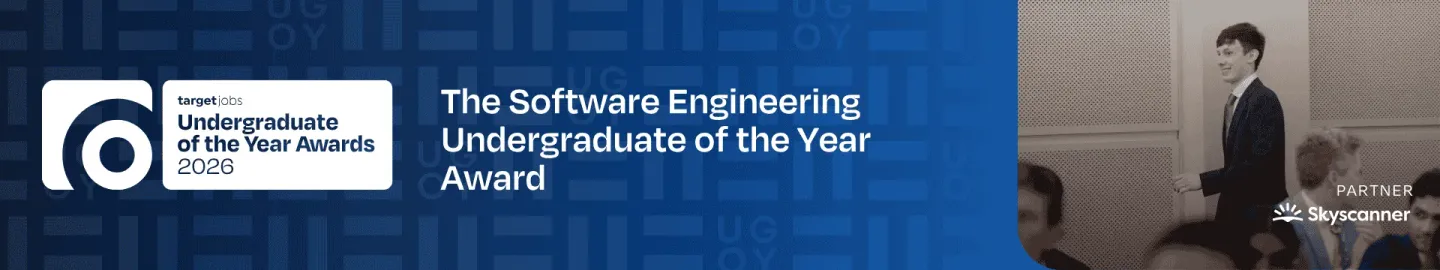 The Software Engineering Undergraduate of the Year Award 2026 image