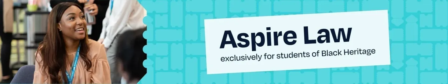 Aspire Law – exclusively for students of Black Heritage image
