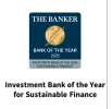 Bank of the Year 2025: Investment Bank of the Year for Sustainable Finance