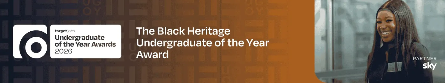 The Black Heritage Undergraduate of the Year Award 2026 image