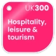 Hospitality, leisure & tourism badge