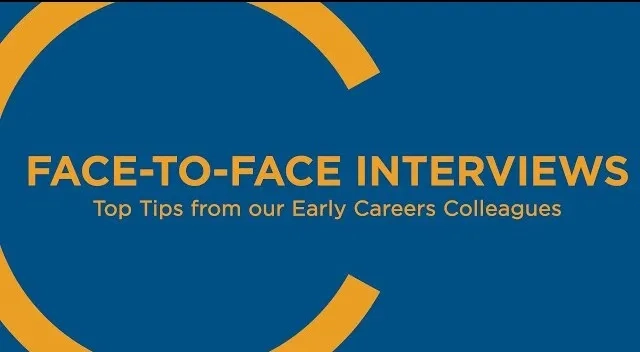Thumbnail image for Top Tips for Face to Face Interviews | Early Careers